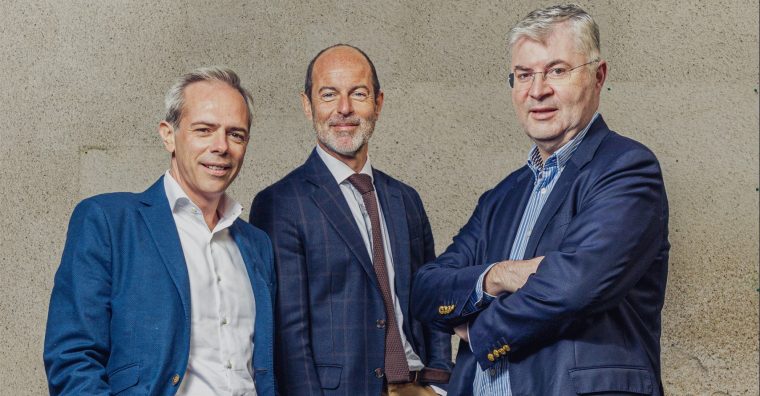 Vincent CAVE, Laurent et Benoit THIERRY, dirigeants de Thierry Immobilier