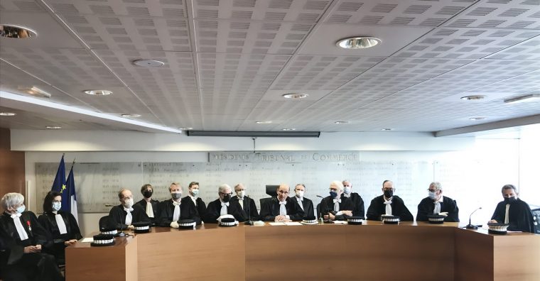 L’audience solennelle du tribunal de commerce de Nantes.