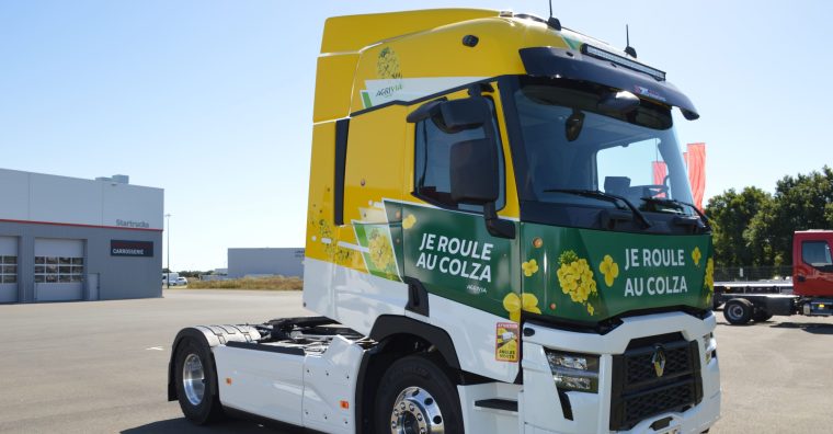 Illustration de l'article Agrivia investit dans cinq camions roulant à l’huile de colza