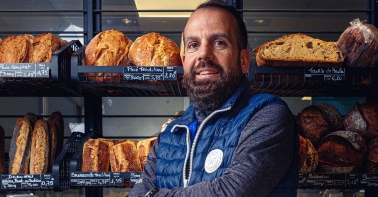 Frédéric Brangeon est à la tête de la fédération des boulangers et boulangers-pâtissiers de Loire-Atlantique. © B. Lachenal