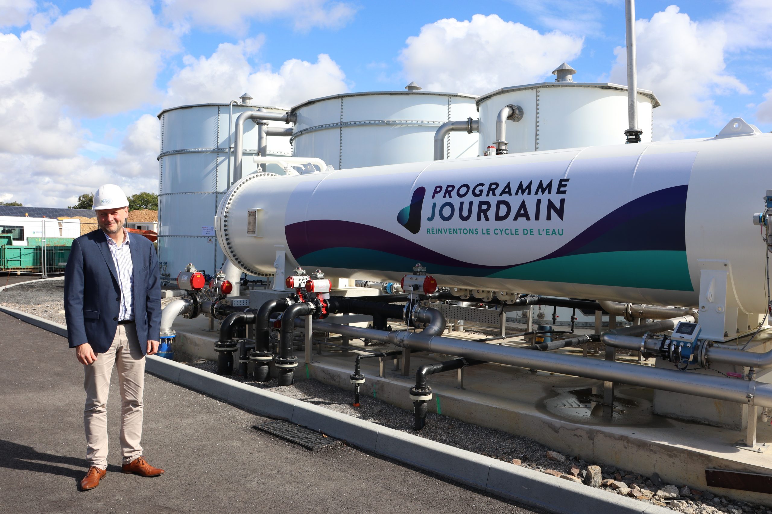 Denis Guilbert, directeur, Vendée Eau, Jourdain