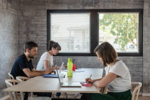 Entrepreneurship space in coworking