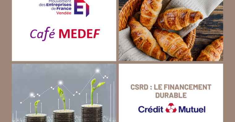 Illustration de l'article Café Medef sur le financement durable