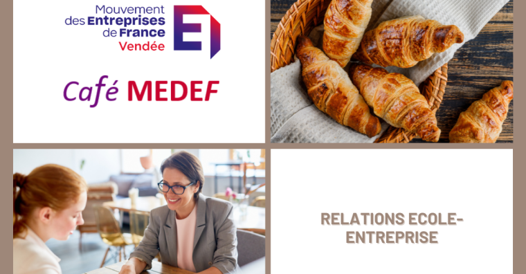 Illustration de l'article Un Café Medef sur le lien entre écoles et entreprises