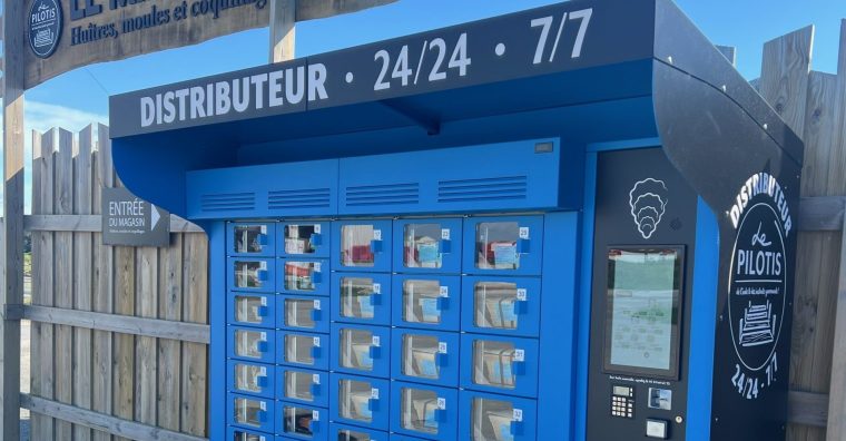 Illustration de l'article Un nouveau distributeur automatique d’huîtres sur l’île de Noirmoutier