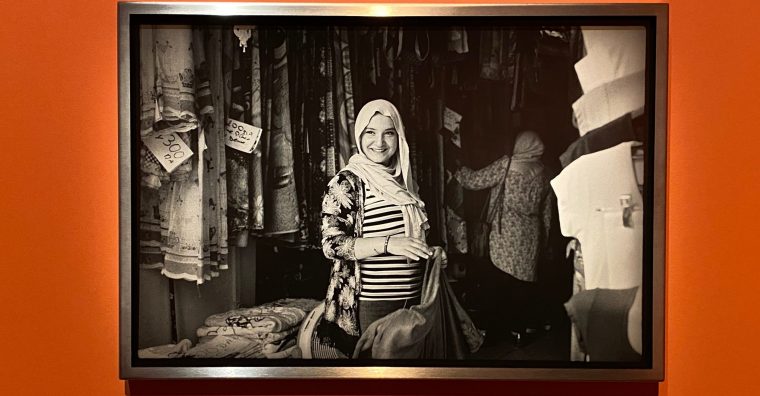 Photo de Raymond Depardon exposée aux Champs Libres de Rennes