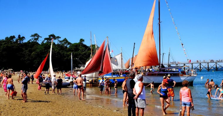 Plage au Bois de la Chaise, à Noirmoutier