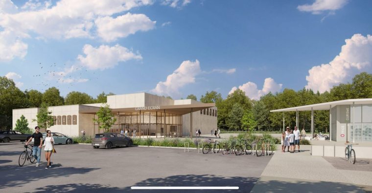 Le nouveau cinéma de Fontenay-le-Comte sera doté de cinq salles, d'un espace de dédicaces, et d'un comptoir pour l'achat de friandises.