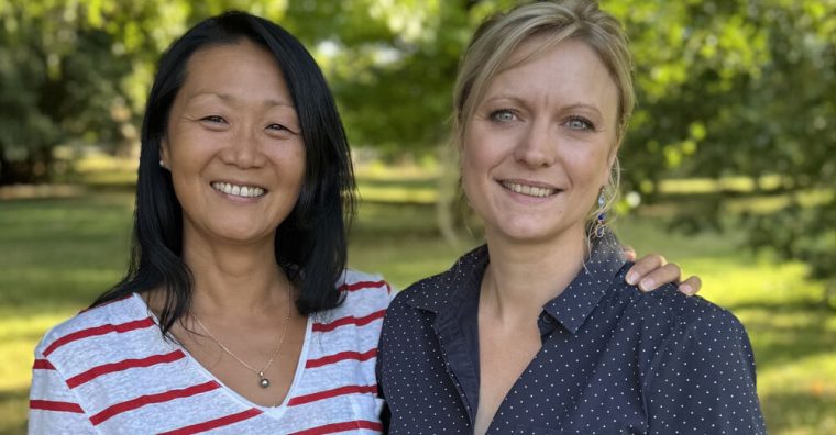 Séverine Martin (gauche) et Bérengère Robin sont les nouvelles coprésidentes du CJD Le Mans.