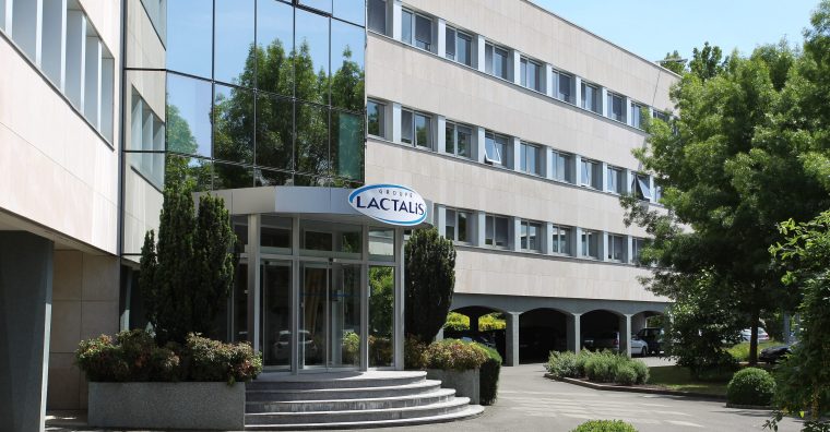 Siège de Lactalis à Laval (Mayenne)