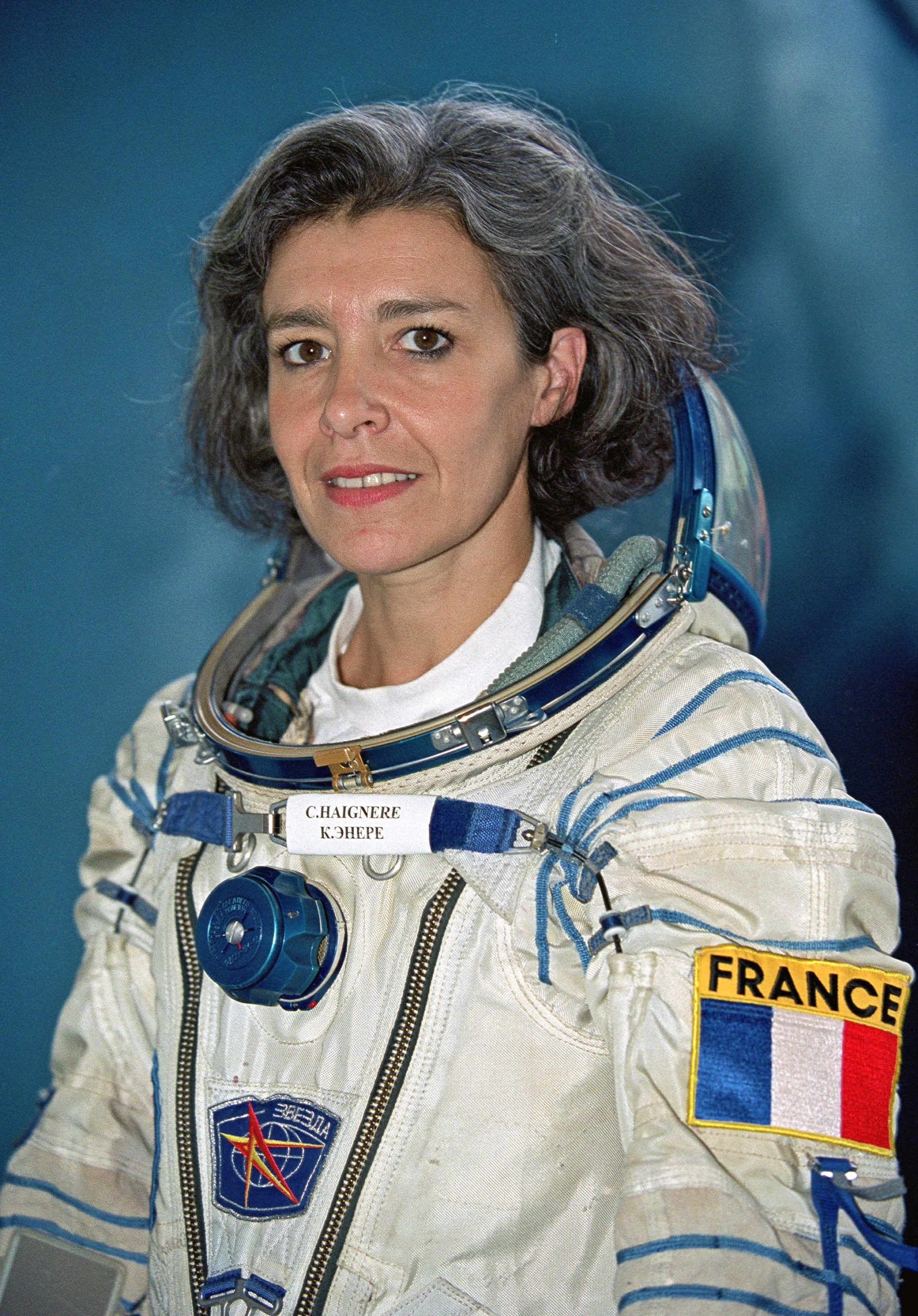 La spationaute française Claudie Haigneré