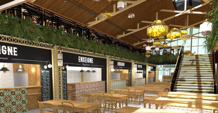 Illustration de l'article Un food hall XXL bientôt aux portes de Nantes
