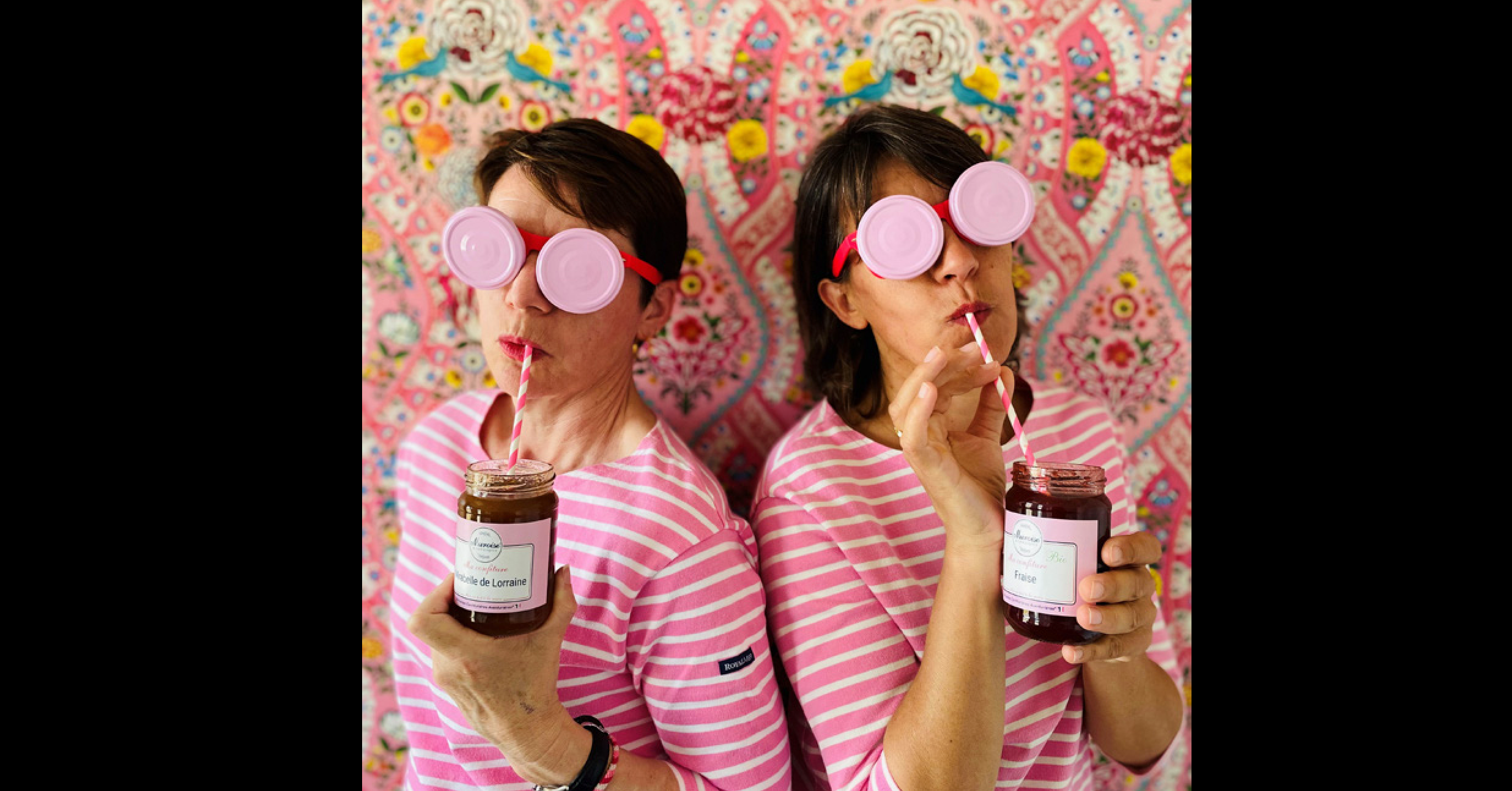 Les créatrices de Muroise & Compagnie, Estelle Sauvion-Durand et Magali Beck.