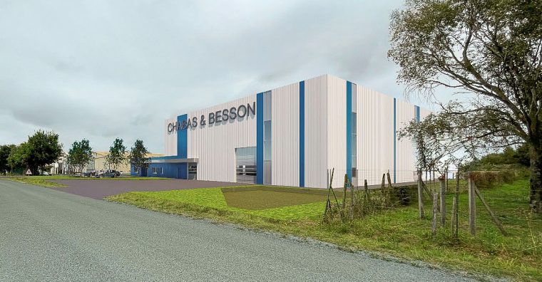 Illustration de l'article Chabas & Besson investit dans un nouveau site de production