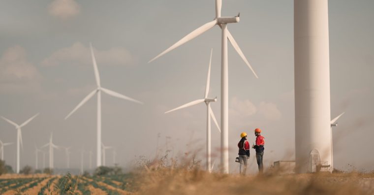 Illustration de l'article Le Crédit agricole investit dans douze parcs éoliens