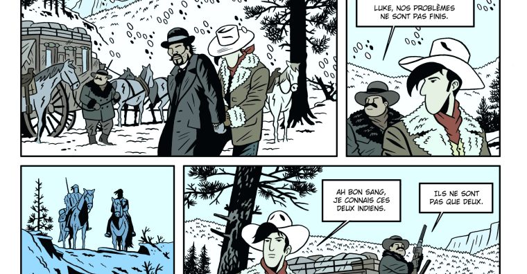 Illustration de l'article Un regard nantais sur le Far West : Brüno signe « Dakota 1880 »