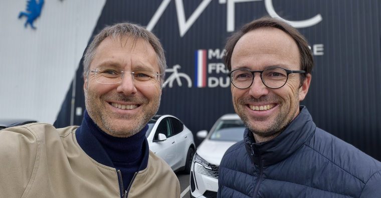 David Jamin confie le guidon de MFC à Romain Perrus