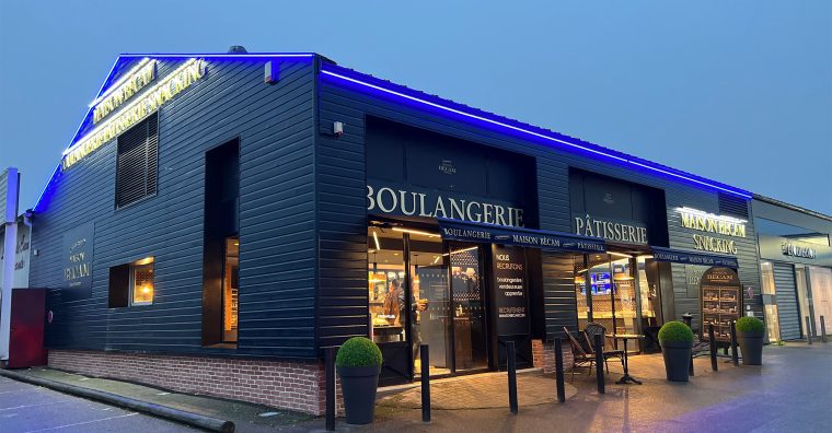 Une boulangerie Maison Bécam