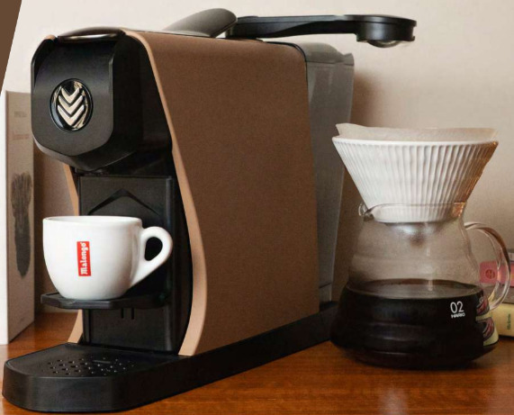 La nouvelle machine à café Malongo, nommée Duo.