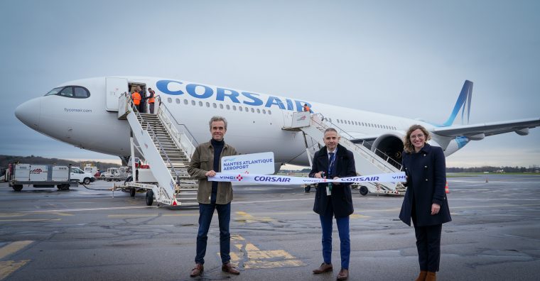Le premier vol Nantes - Point-à-Pitre a été inauguré le 16 décembre 2025.