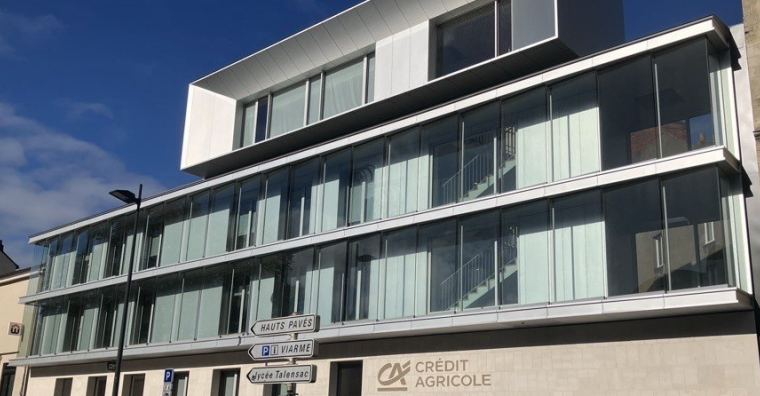 L'agence Talensac du Crédit agricole Atlantique Vendée a rouvert après avoir été intégralement rénovée.