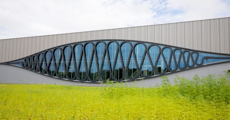 L’usine de Cavac Biomatériau à Sainte-Hermine en septembre 2024.