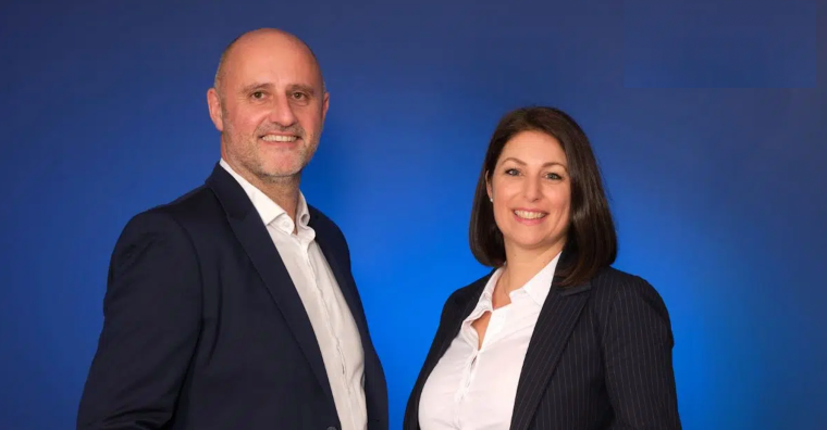 Karine Menanteau et Régis Blain, codirecteurs de JBL Conseil (Cholet).