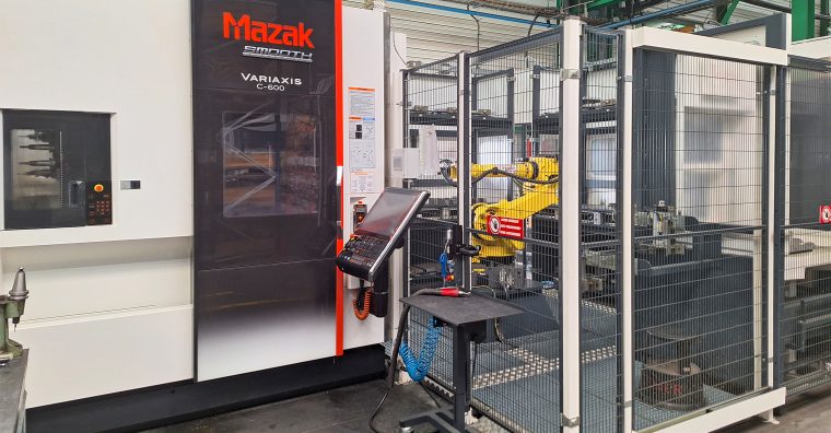 Le nouveau robot de chargement de Mecamen.