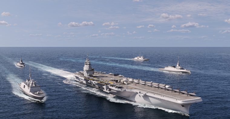 Illustration de l'article Porte-avions PA-NG, le pari industriel du siècle
