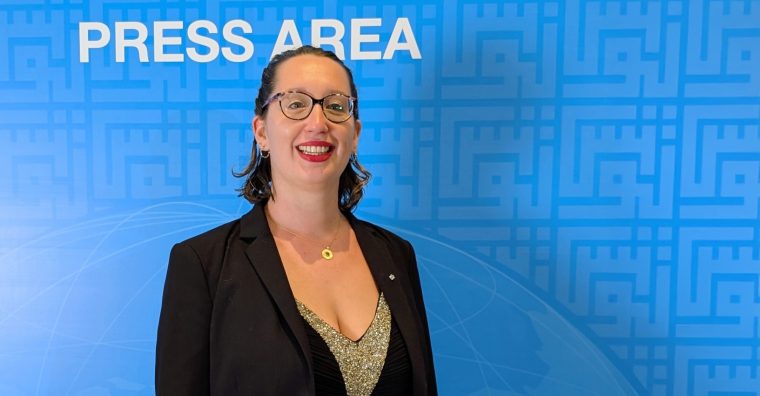 Élodie Ricard, présidente de la JCE La Roche-sur-Yon.