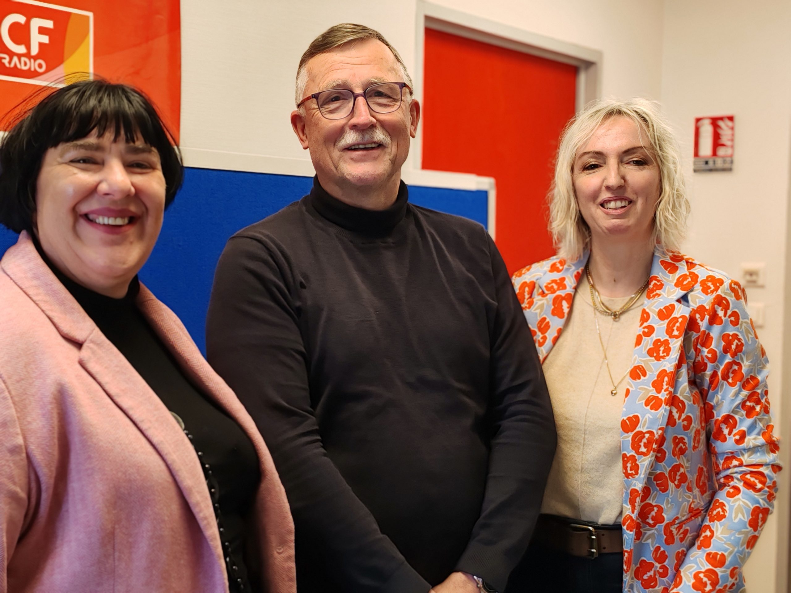Laure Rautureau, Michel Caillet et Christelle Naulleau.