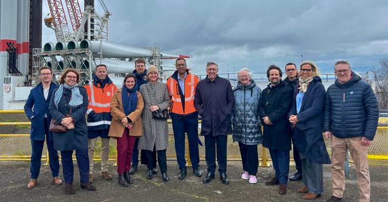 Illustration de l'article L’Europe suit de près les projets décarbonés de Nantes Saint-Nazaire Port