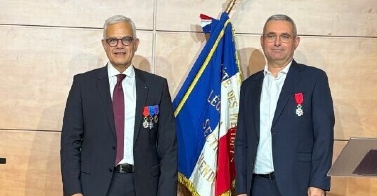 Illustration de l'article Arnaud Ringeard décoré des insignes de chevalier de la Légion d&rsquo;honneur