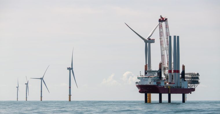 Illustration de l'article Éolien en mer : des vents contraires pour la filière française