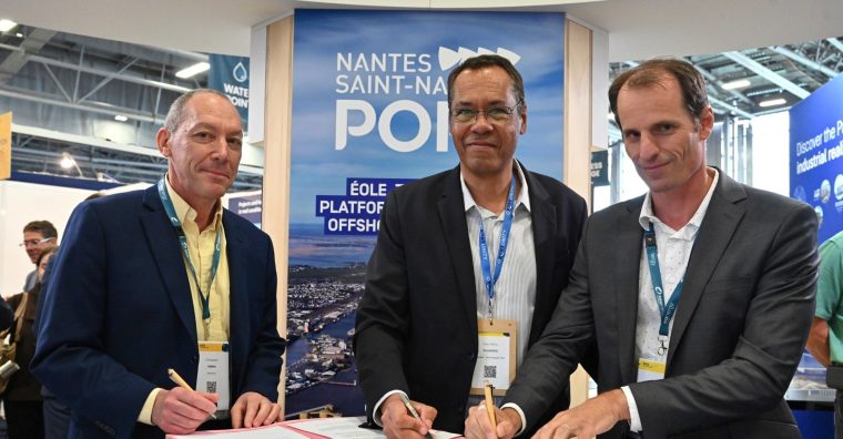 Illustration de l'article Éole s’impose comme futur hub de l’éolien flottant avec Pennavel