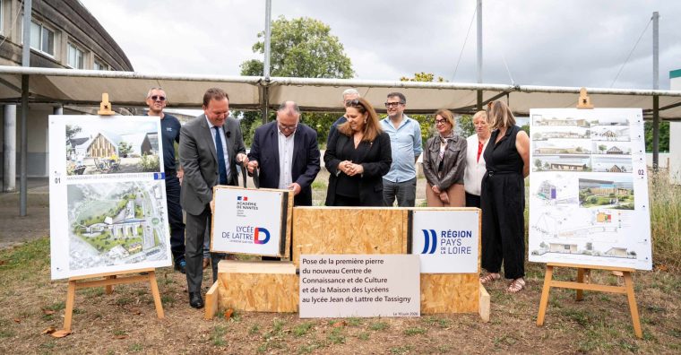 Illustration de l'article À La Roche-sur-Yon, le lycée Jean de Lattre de Tassigny fait peau neuve