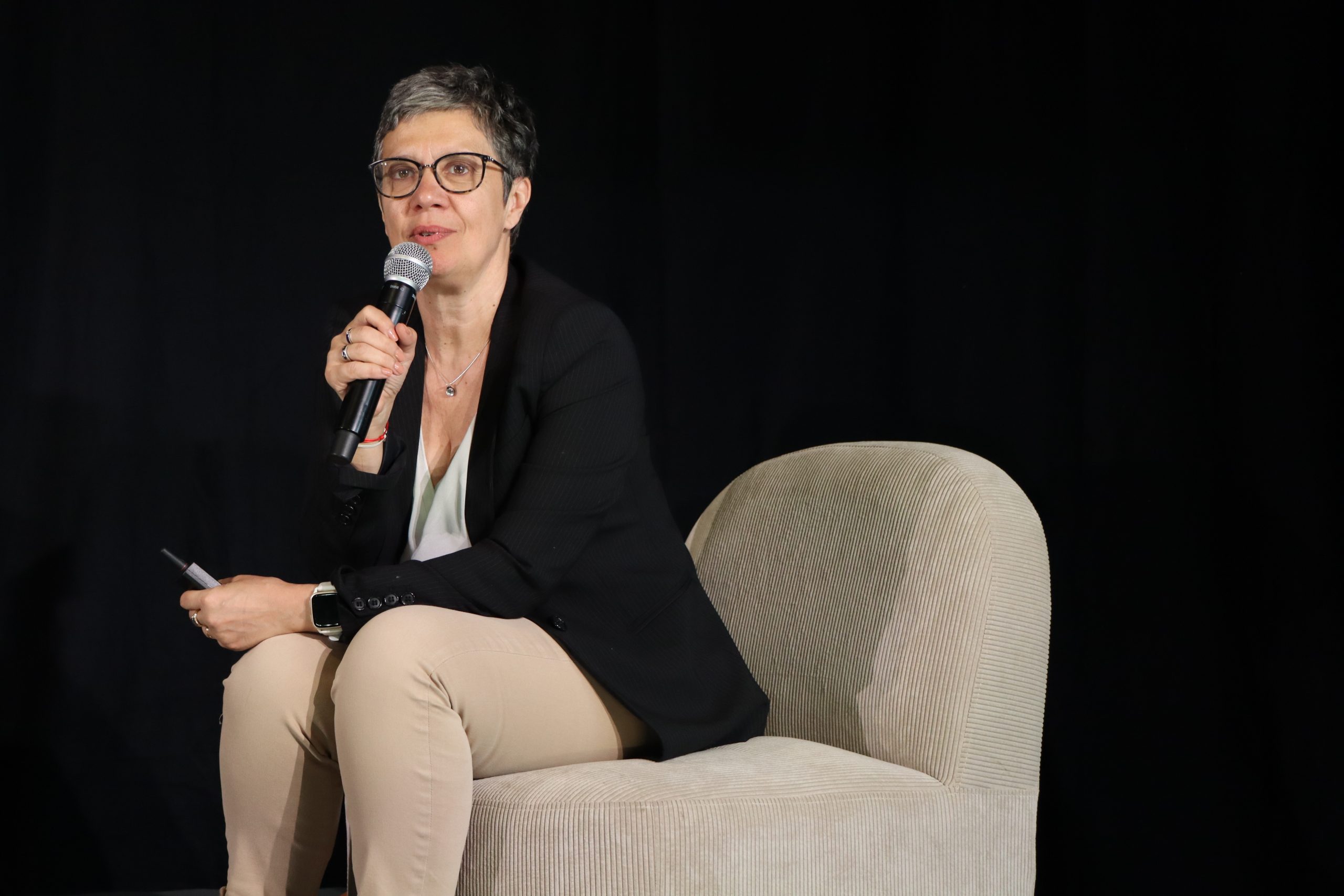 Isabelle Trévilly, directrice du pôle Média & digital de l'Ifop.