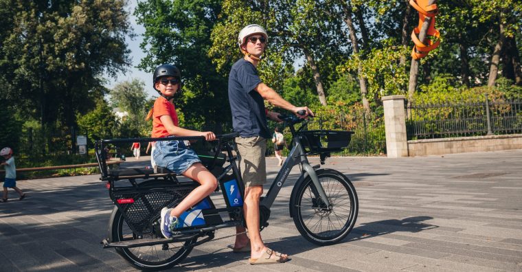 Illustration de l'article Ecovelo et Douze Cycles lancent le premier longtail électrique en libre-service
