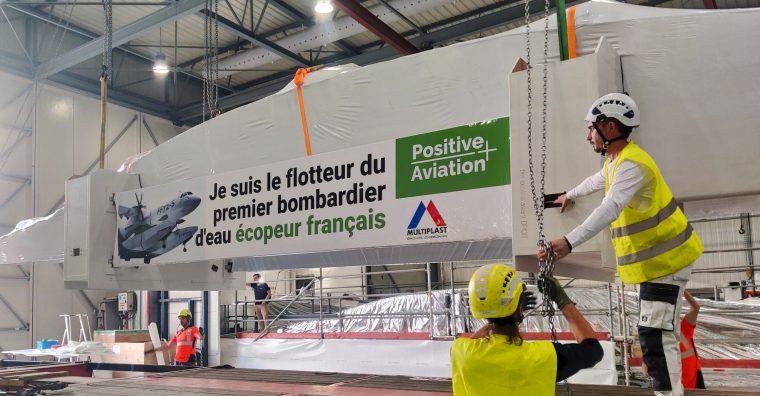 Illustration de l'article Mégafeux : le bombardier d’eau français prend corps à Nantes
