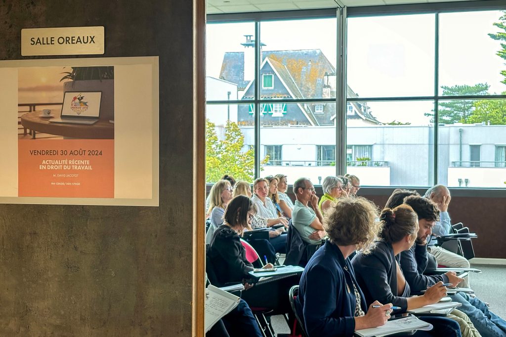 Université d'éte de l'Edago 2024 à La Baule.