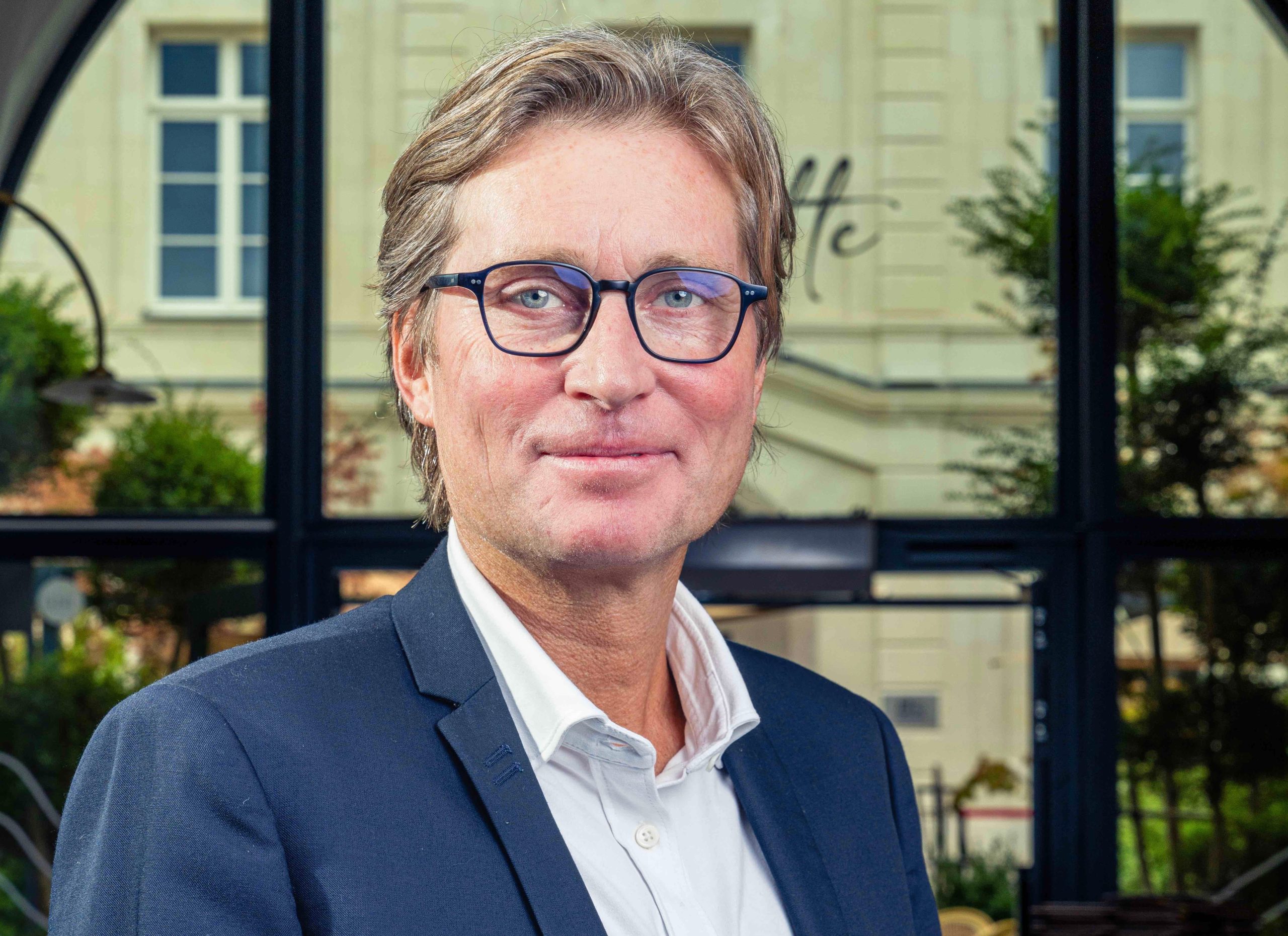 Jérôme Guilbert, président d’Evoe Group, à la tête d’une quinzaine d’établissements de restauration à Nantes.
