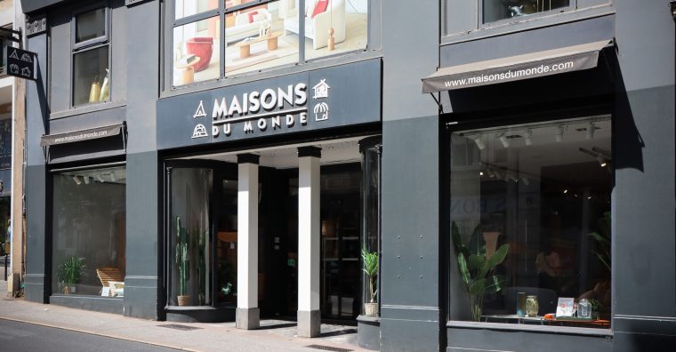 Le magasin Maisons du Monde, rue du Calvaire, à Nantes.