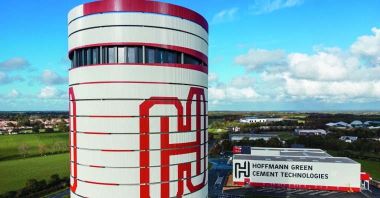Le site de Hoffmann Green Cement Technologies Bournezeau (85).