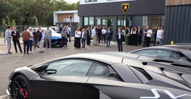 Illustration de l'article Lamborghini sort les cornes à Nantes