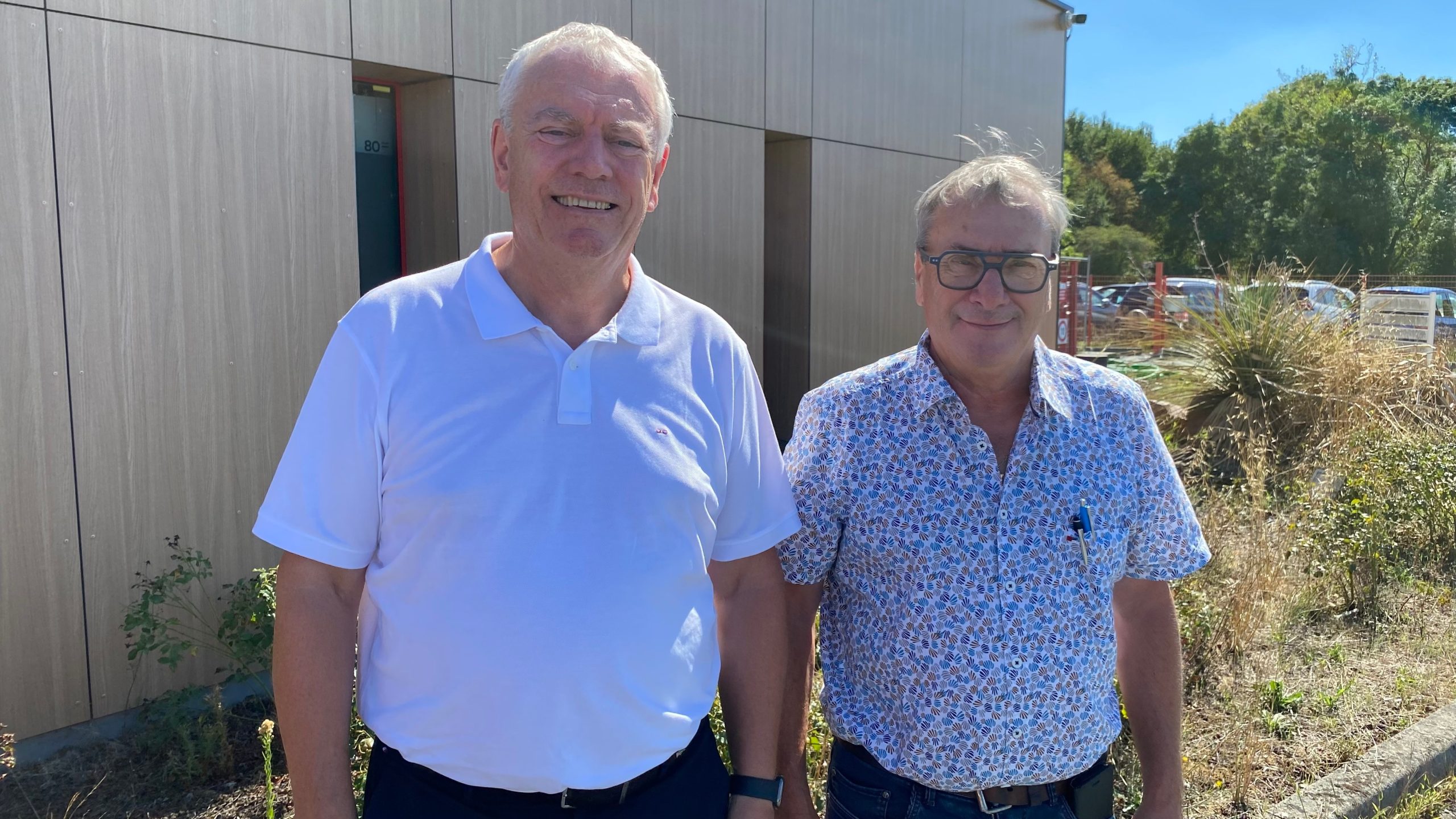 Joël Fourny, pésident de CMA France et de CMA Pays de la Loire ; avec Daniel Laidin, président de CMA Vendée.