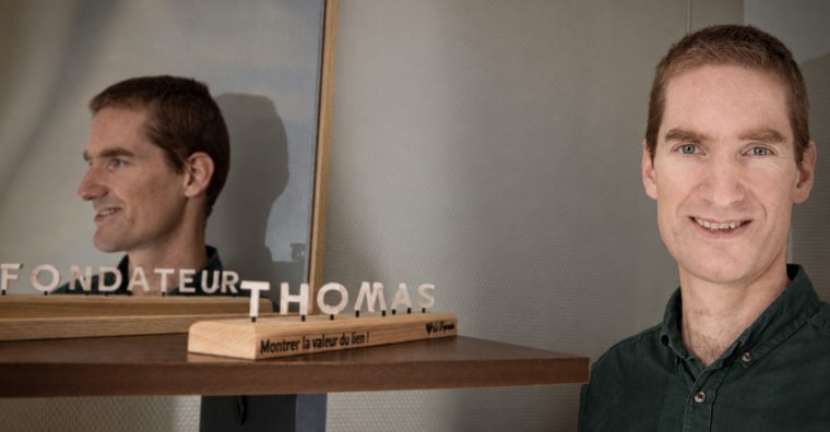 Thomas Ailleret, fondateur du Digraphe.