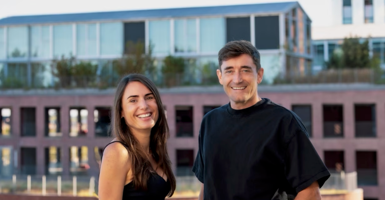 Anaïs Vivion et Julien Hervouët, les fondateurs d'Edison IA.