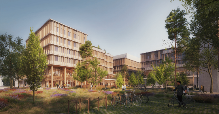 Illustration de l'article Un campus à 266 millions pour bâtir le futur « Quartier de la santé »