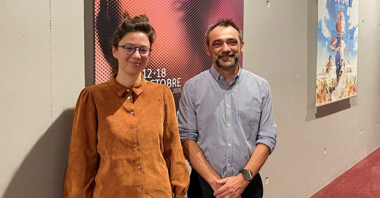 Charlotte Serrand, déléguée générale du festival et Mathias Triballeau, directeur de l'EPCCCY.